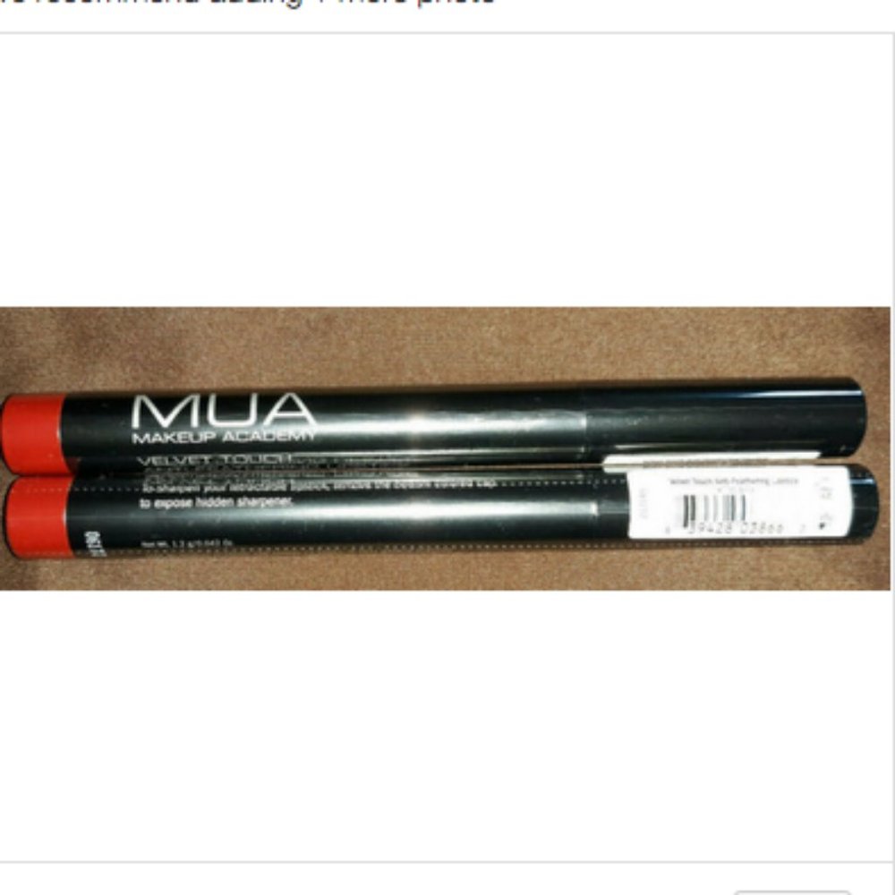 2 New MUA Makeup Academy Lipstick Brick
